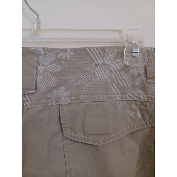 Kuhl Dry Stretch Capri Pants Womens 14 Khaki Tan Hiking Outdoor Active Stretch - Picture 7 of 10